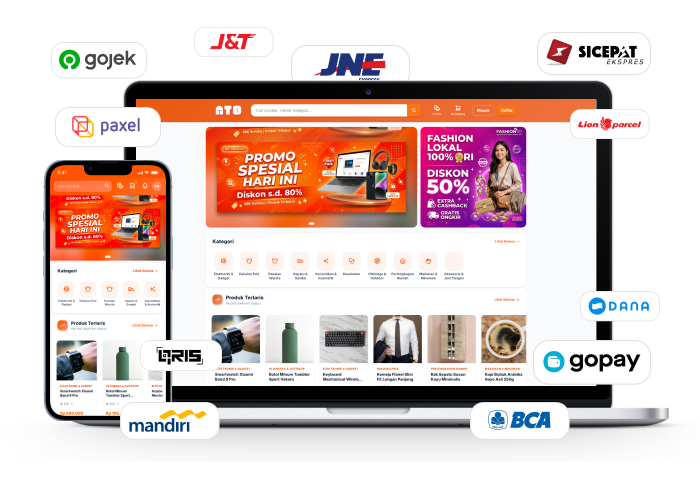 Aplikasi Toko Online eCommerce